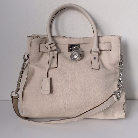 Michael Kors Hamilton Large Leather Satchel